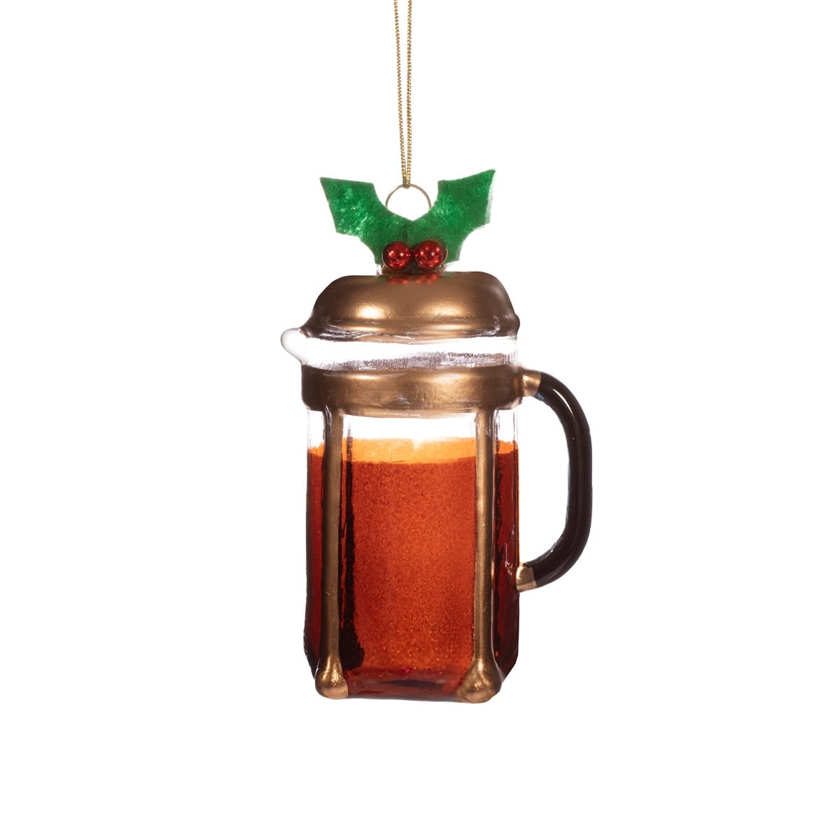 Sass & Belle Christmas Cafetiere Bauble
