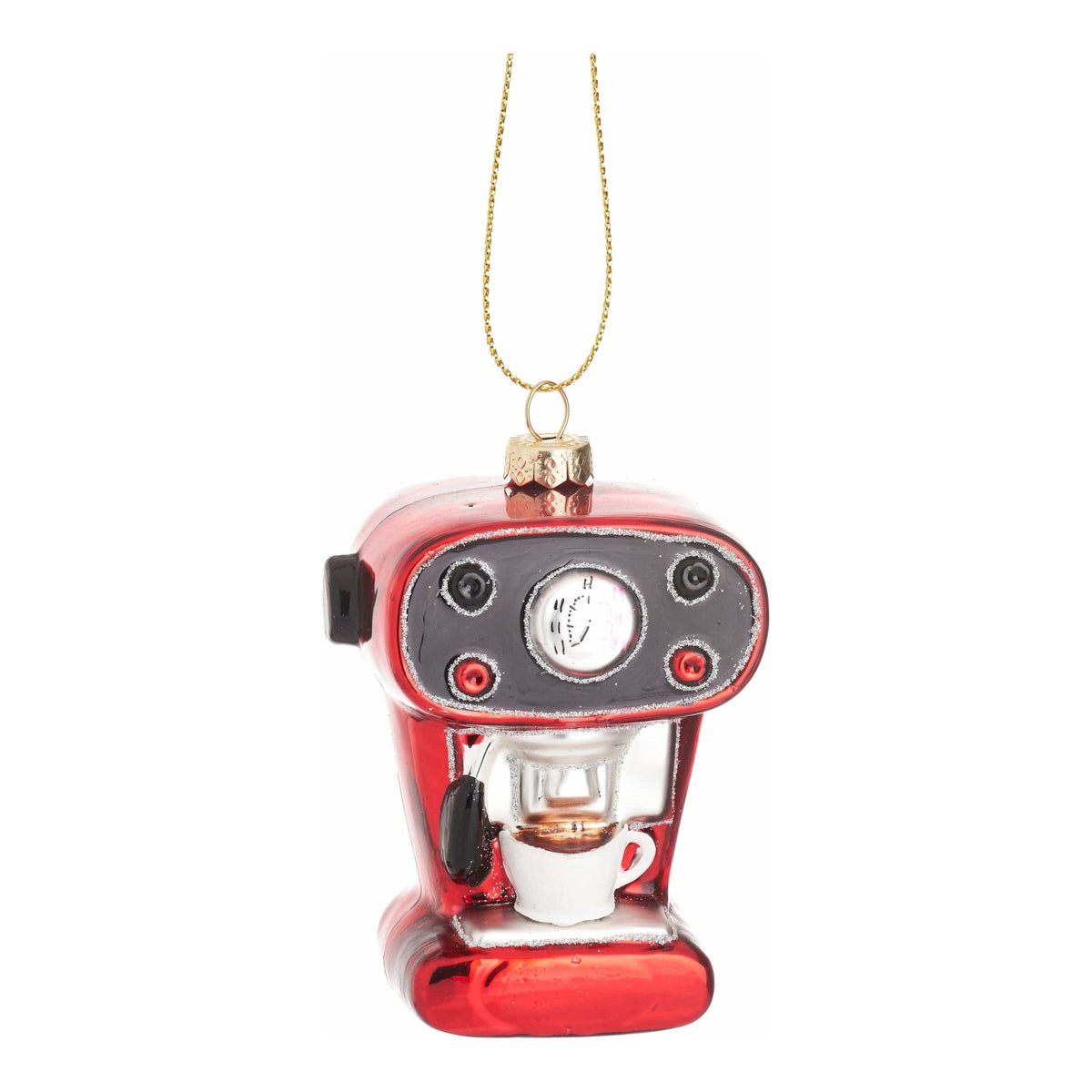 Sass & Belle Coffee Machine Bauble