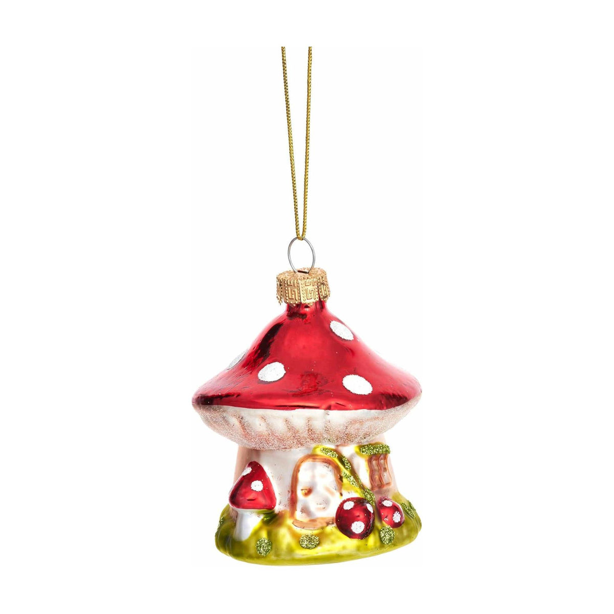 Sass & Belle Mushroom House Bauble