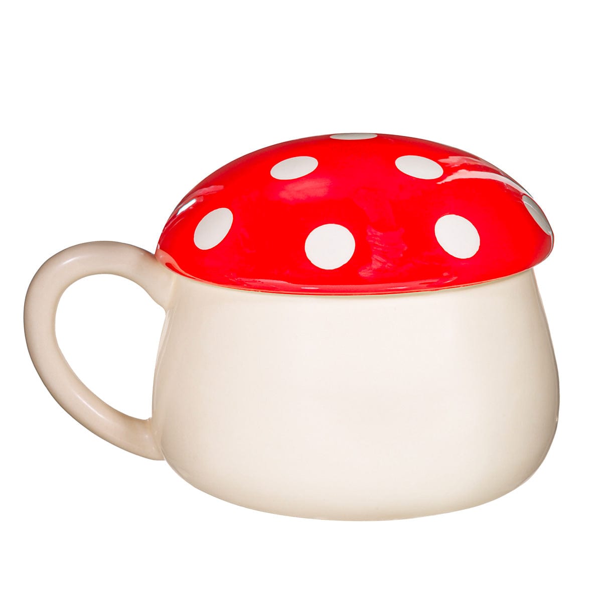 Sass & Belle Mushroom Mug Or Soup Bowl, With Lid