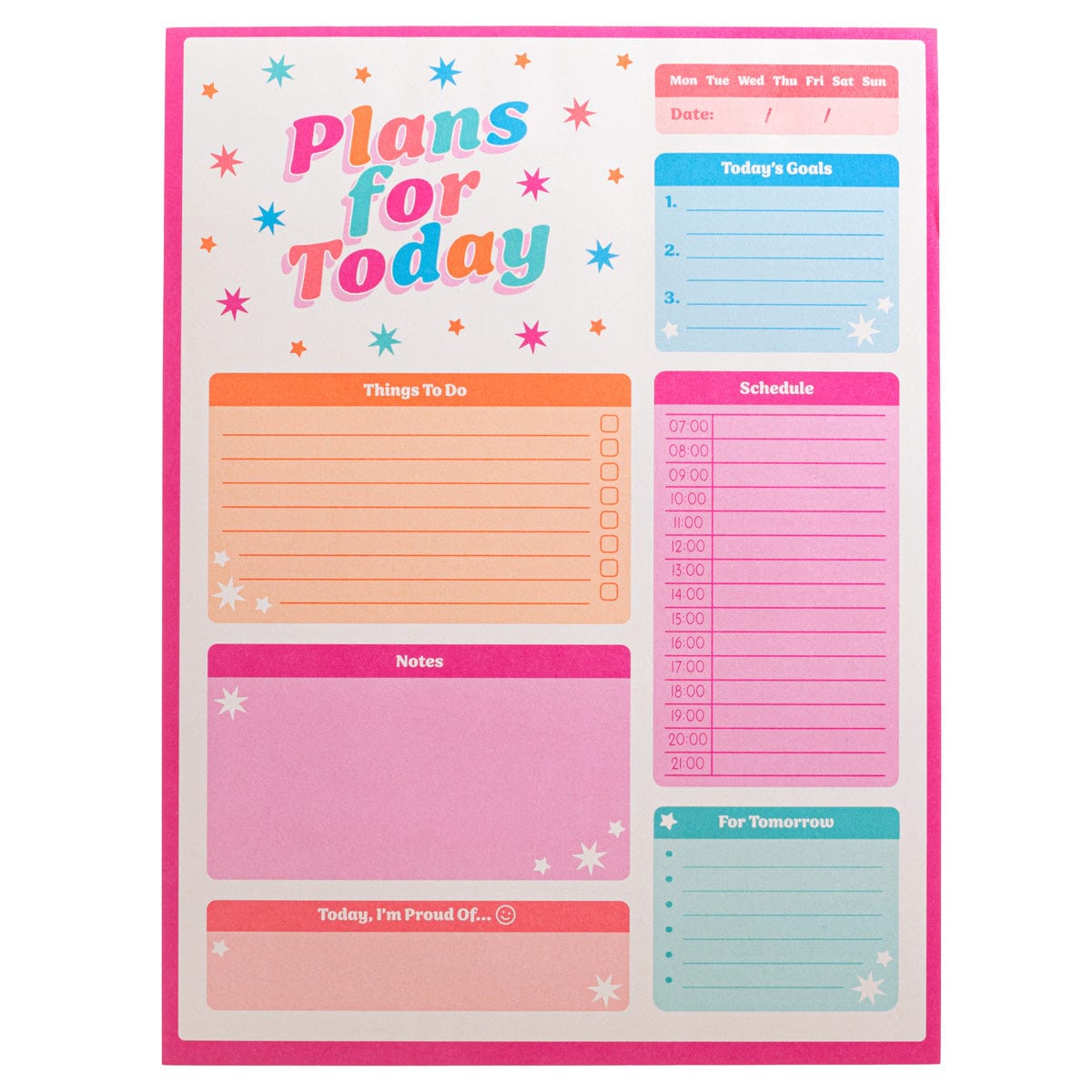 Sass & Belle 'Plans For Today' Desk Pad
