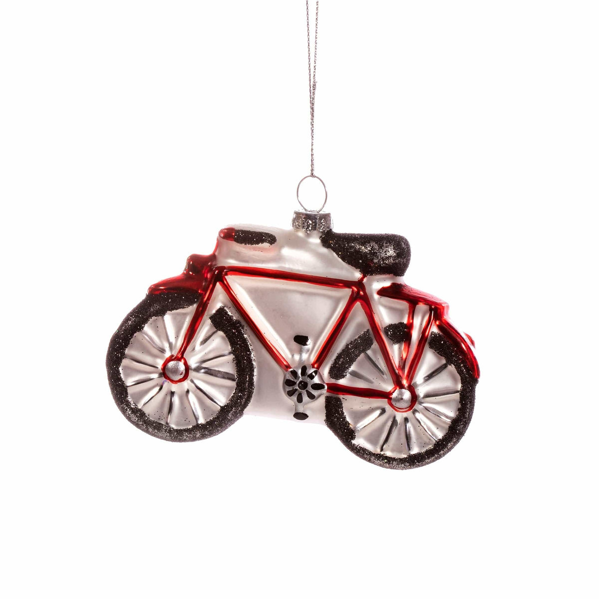 Sass & Belle Red Bicycle Bauble