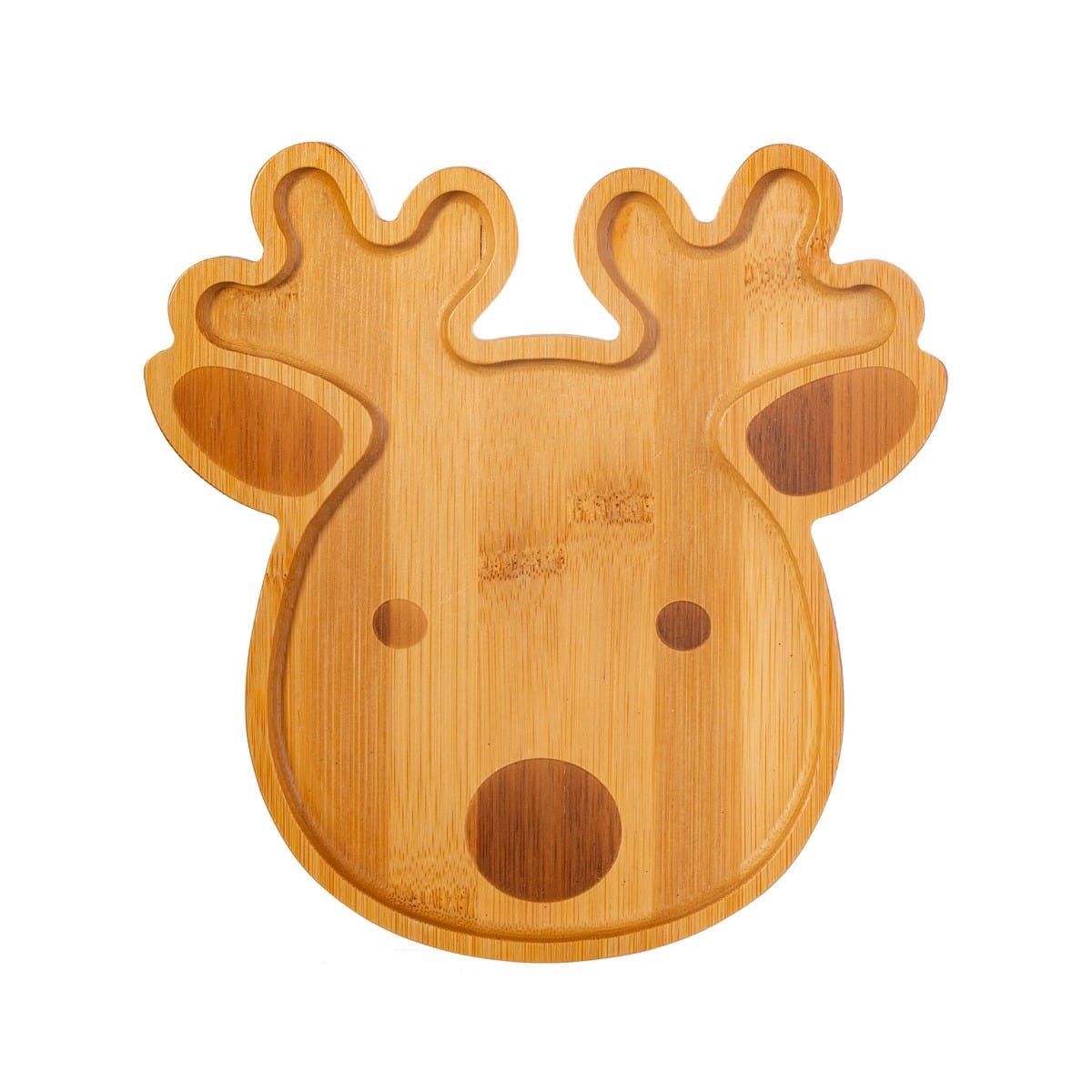 Sass & Belle Reindeer Bamboo Shaped Plate