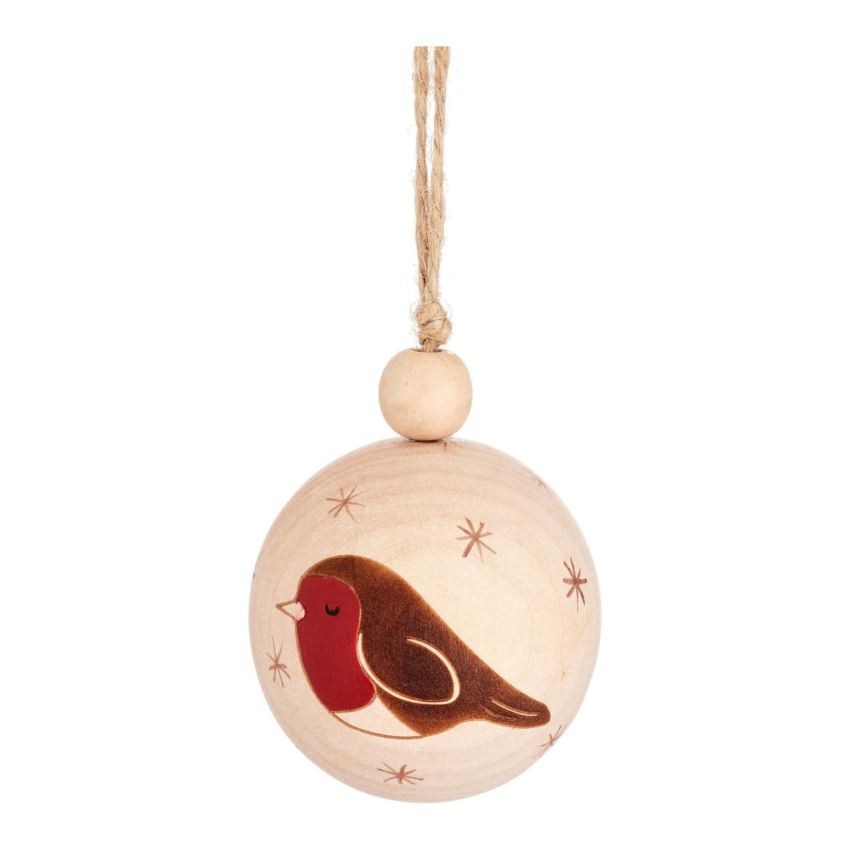 Sass & Belle Robin Wooden Bauble