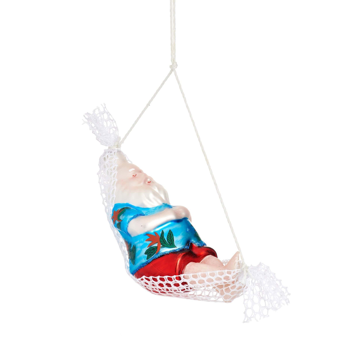 Sass & Belle Santa In A Hammock Bauble