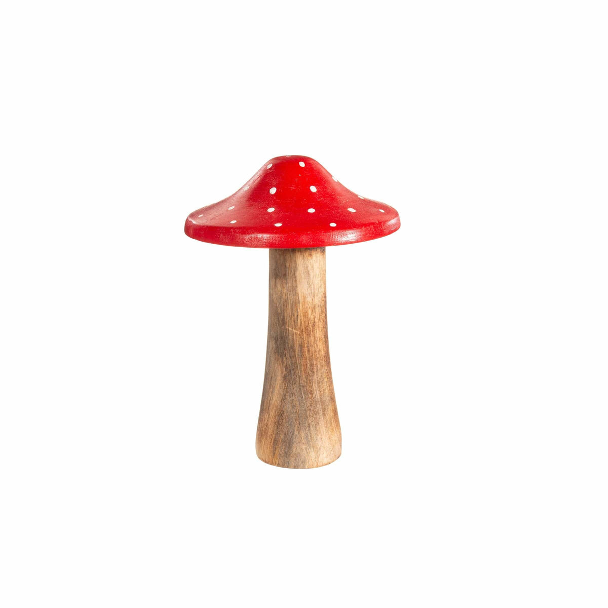 Sass & Belle small Red Mushroom Wooden Decoration