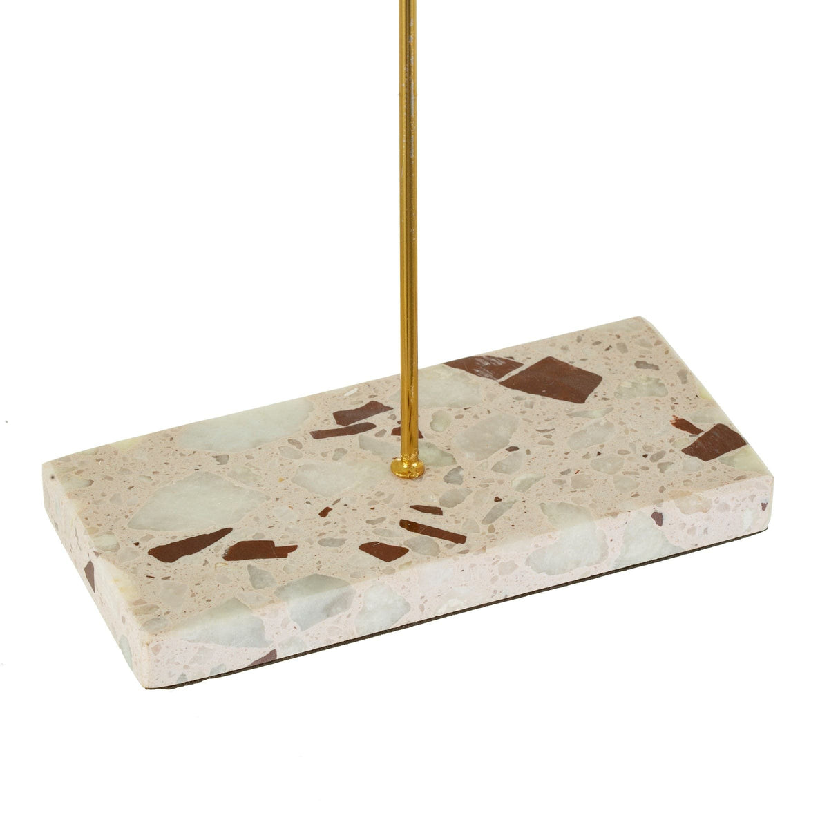Sass & Belle Triple Terrazzo Gold Jewellery Stand