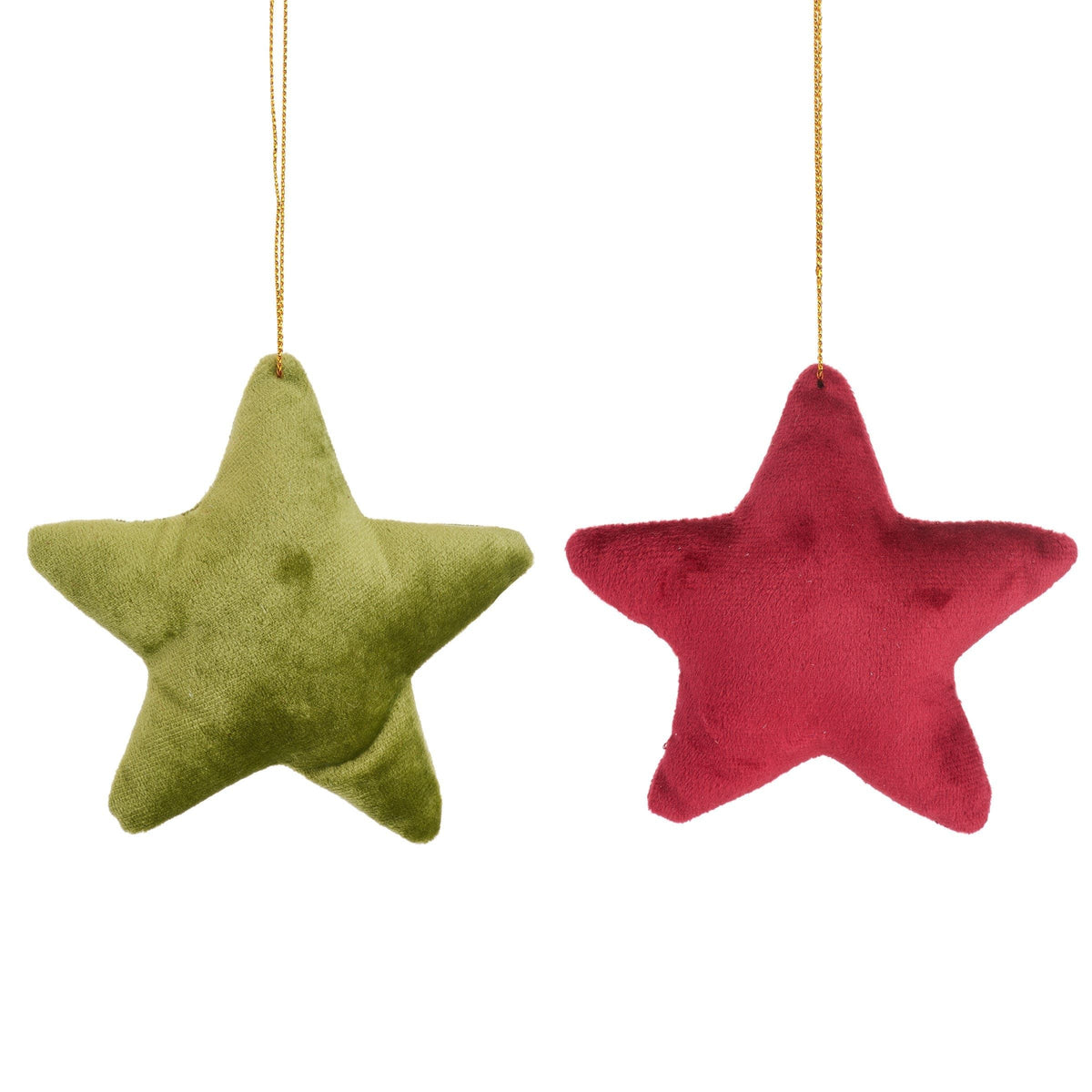 Sass & Belle Velvet Star Hanging Decoration