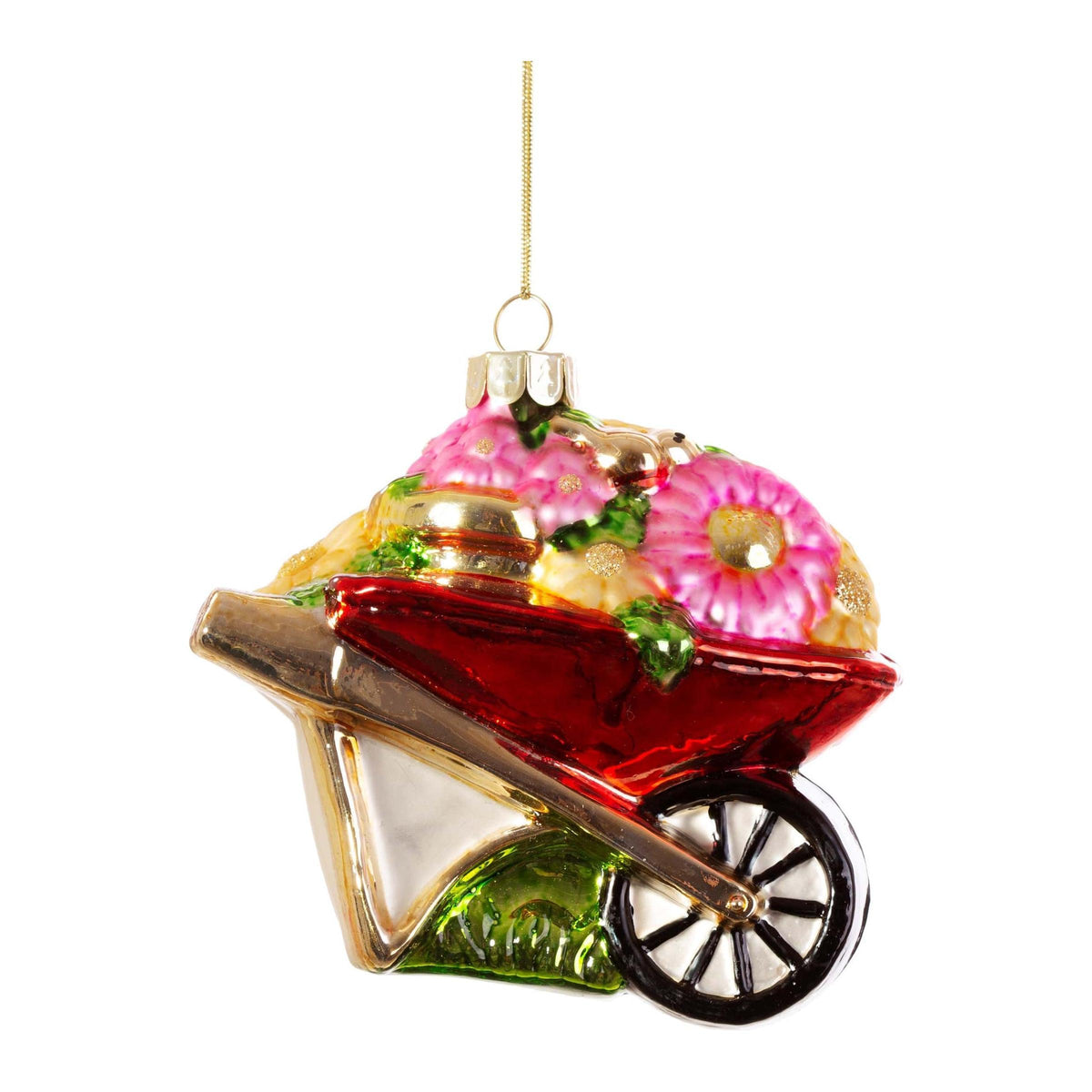 Sass & Belle Wheelbarrow Bauble