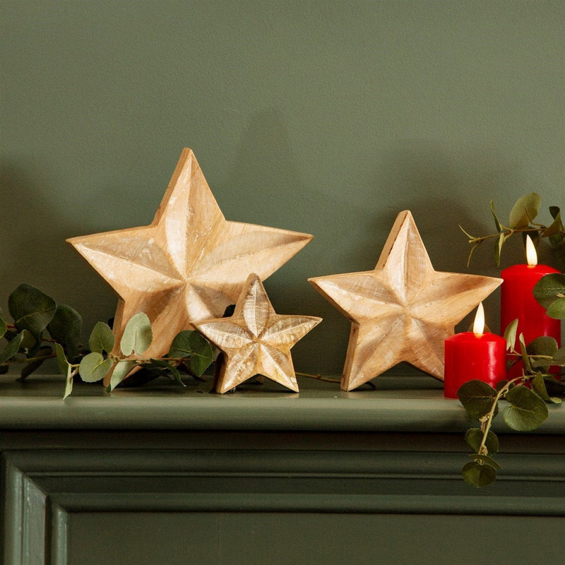 Sass & Belle Whitewashed Standing Star