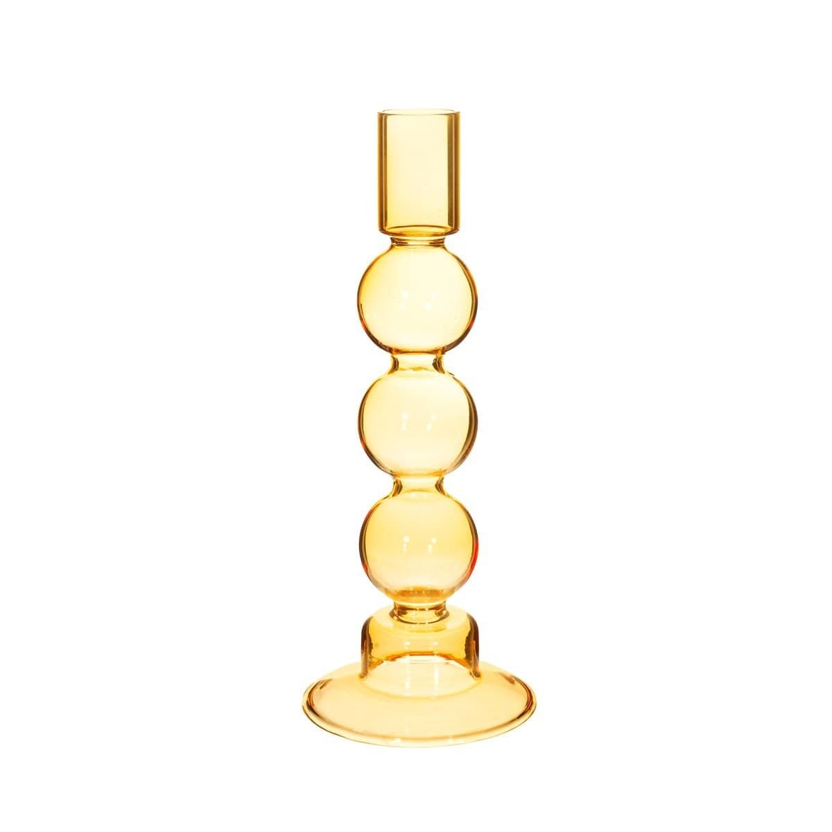 Sass & Belle Yellow Bubble Candleholder