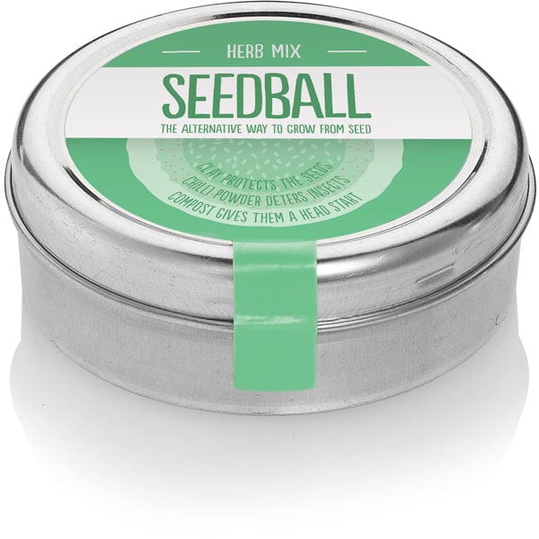 Seedball Herb Mix Wildflower Seed Tin