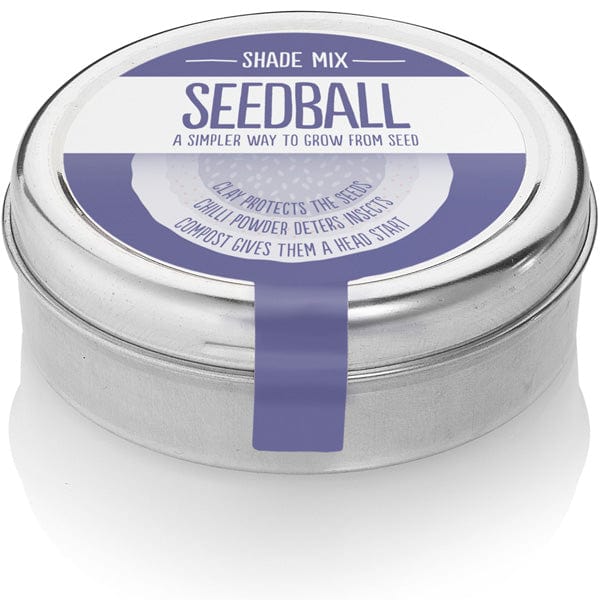 Seedball Shade Mix Wildflower Seed Tin