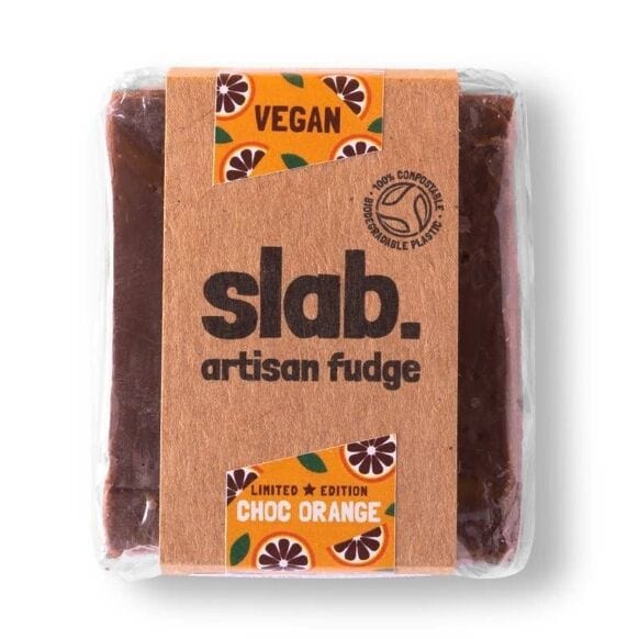 Slab Chocolate Orange Fudge Slab