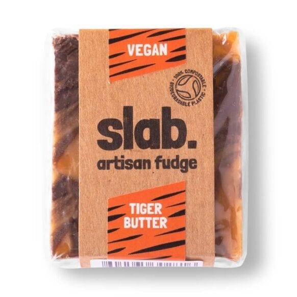Slab Tiger Butter Fudge Slab