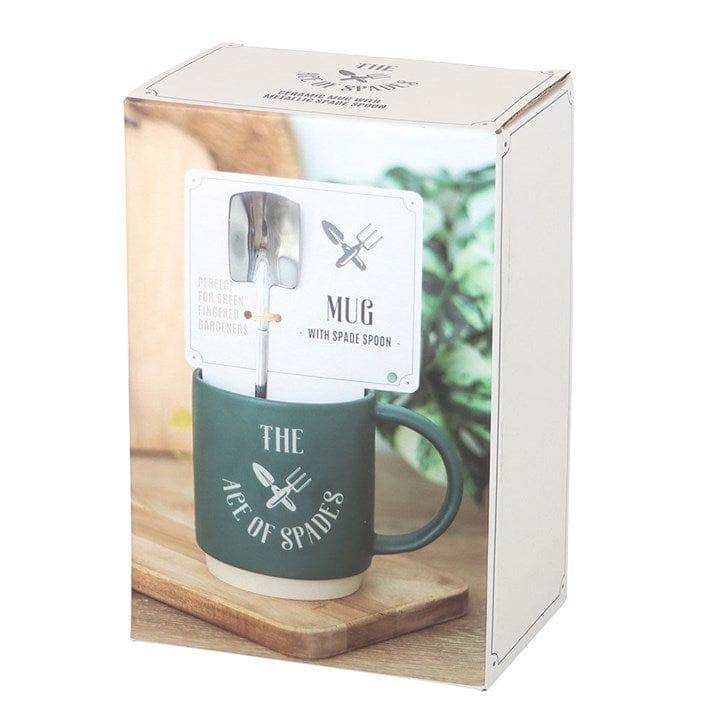 Something Different Ace of Spades Mug with Spade Spoon