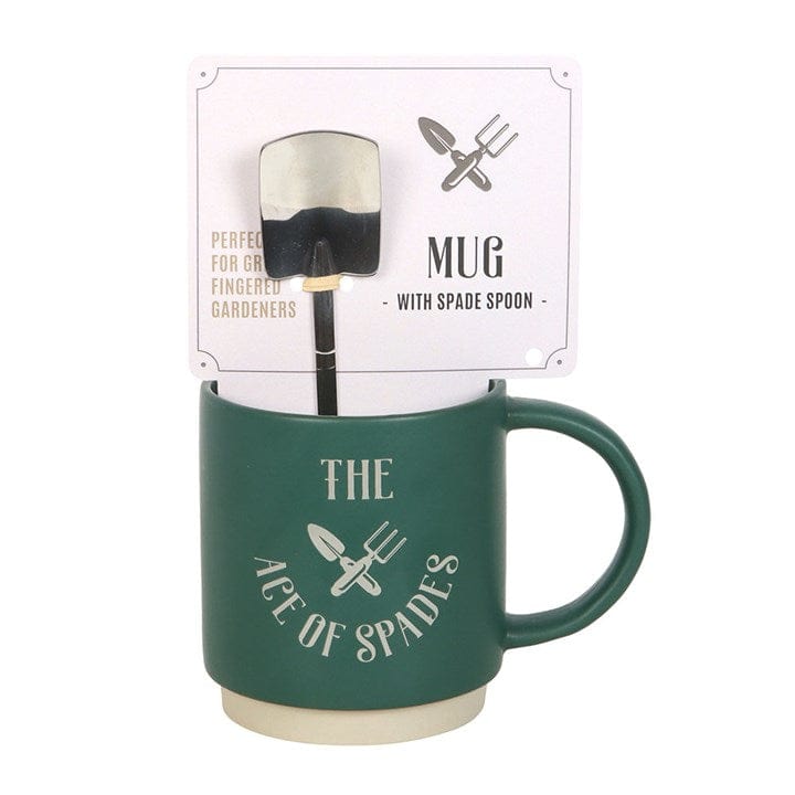 Something Different Ace of Spades Mug with Spade Spoon