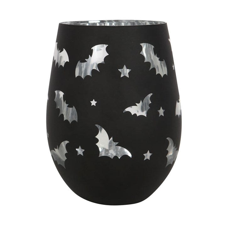Something Different Bat Design Stemless Wine Glass