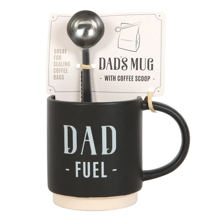 Something Different Dad Fuel Mug and Coffee Scoop Clip