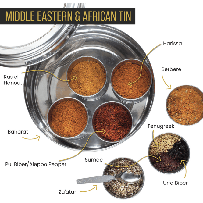 Spice Kitchen Middle Eastern Spice Tin