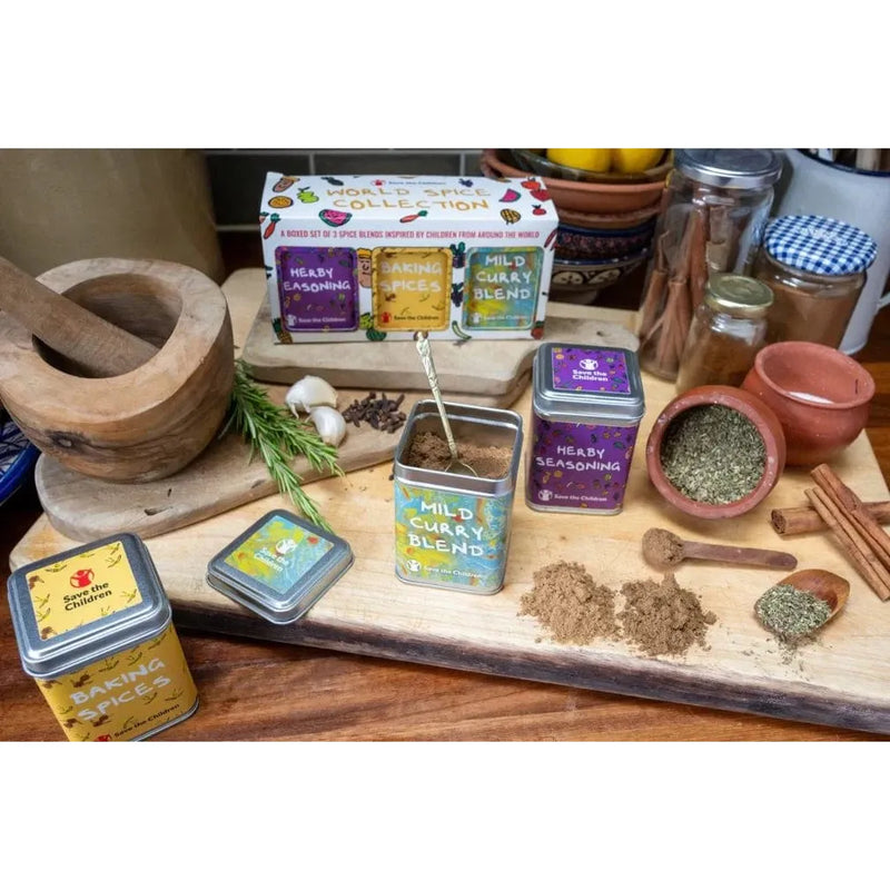 Spice Kitchen Save the Children World Spice Collection Gift Set