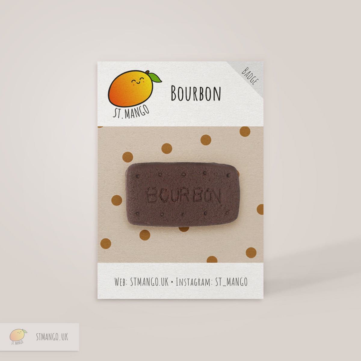 St. Mango Bourbon Badge