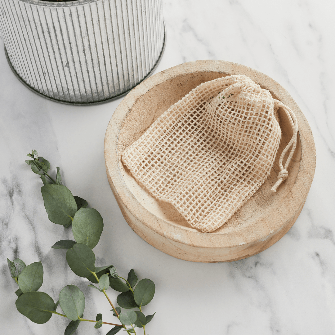 Tabitha Eve Cotton Mesh Storage Bag