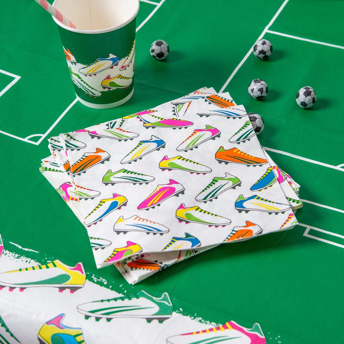 Talking Tables Champions Football Napkins