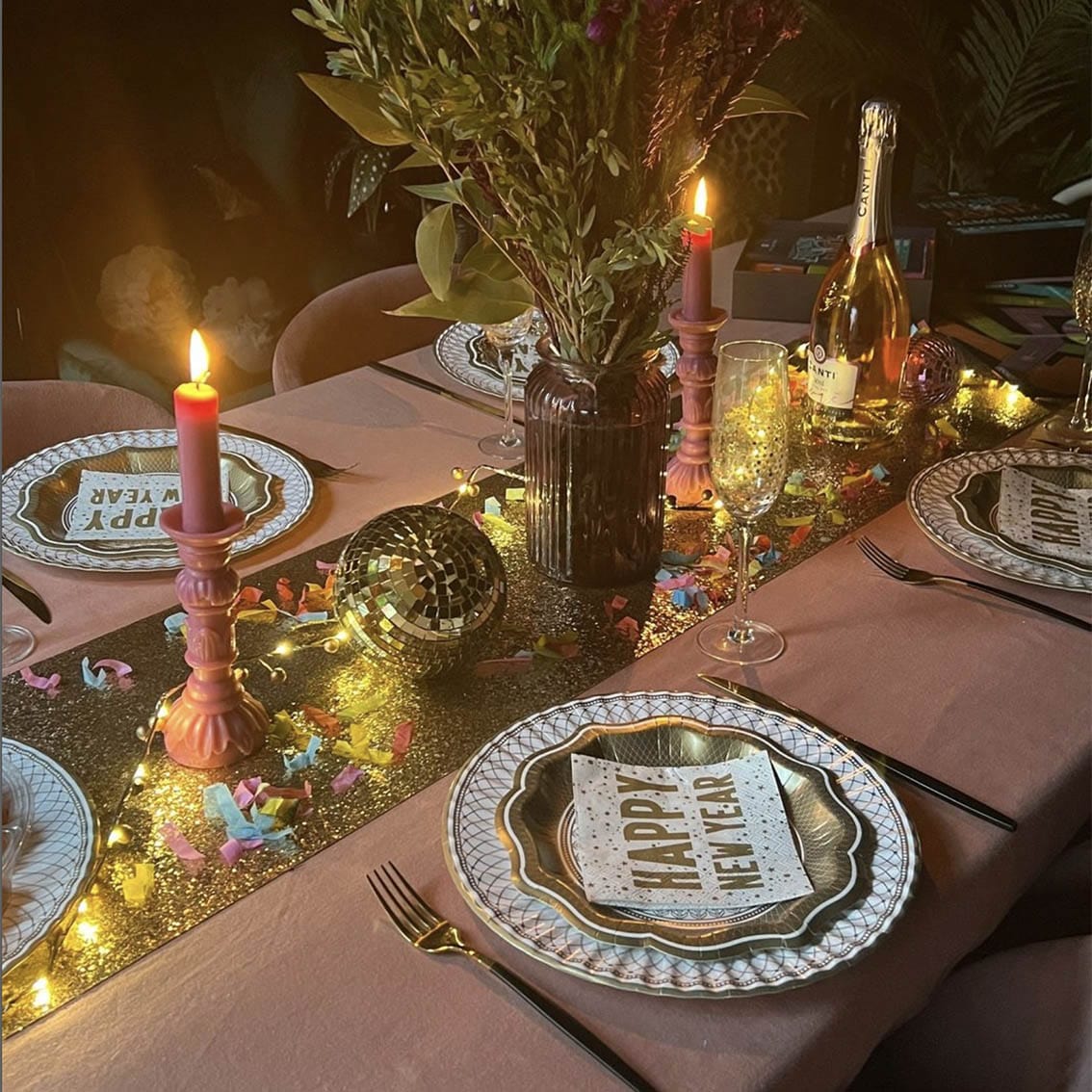 Talking Tables Happy New Year Cocktail Napkins