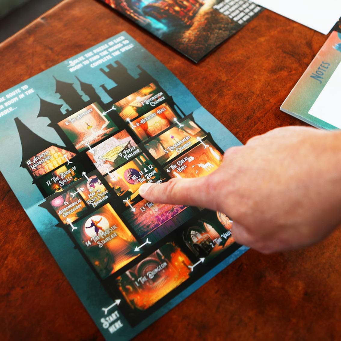 Talking Tables Host Your Own Family Escape Room Game Dragon Edition