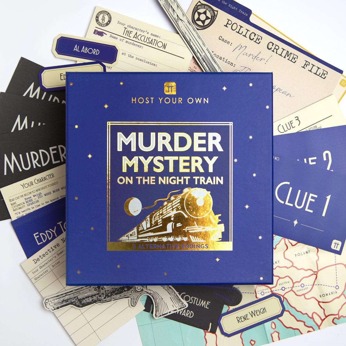 Talking Tables Host Your Own Murder Mystery on the Train