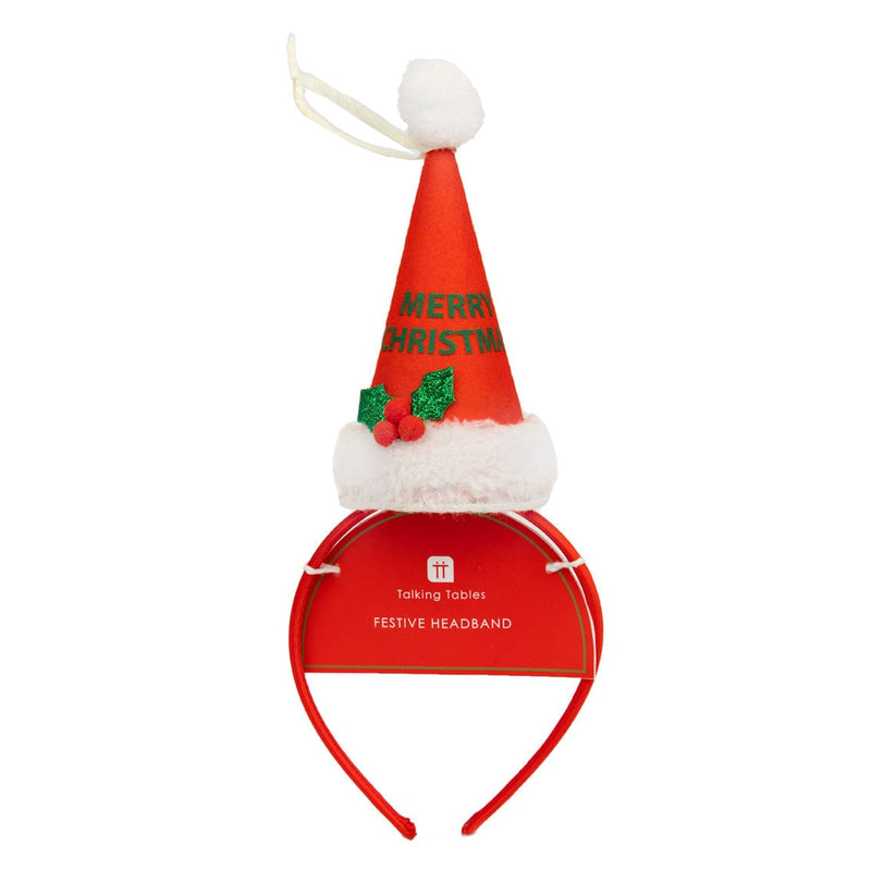 Talking Tables Santa Hat Headband