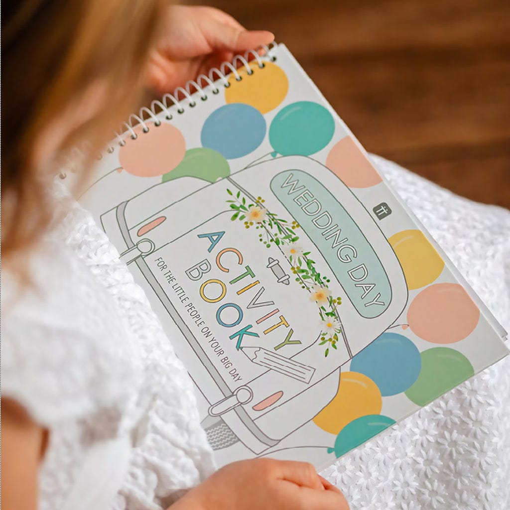 Talking Tables Wedding Day Activity Book for Kids