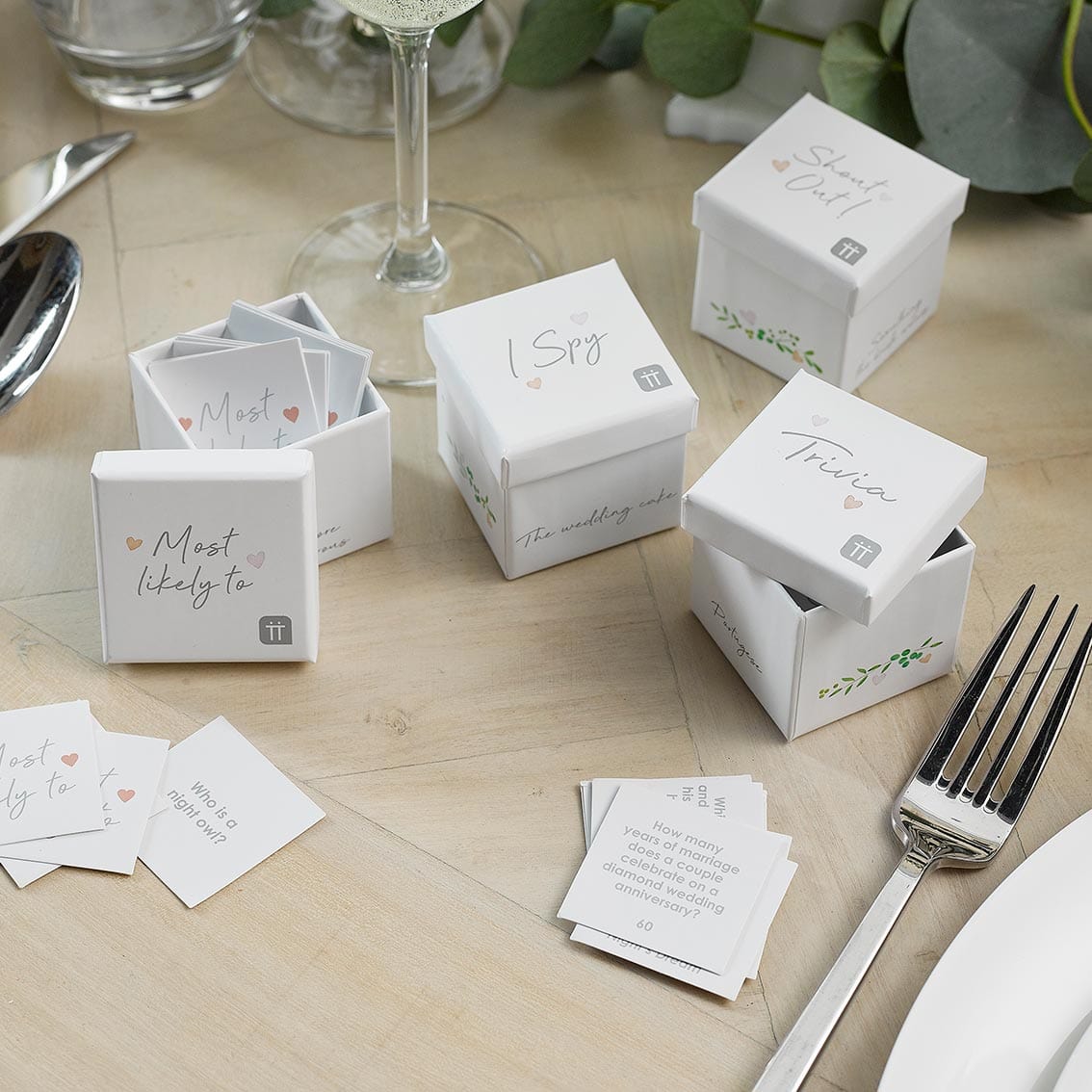 Talking Tables Wedding Games Set