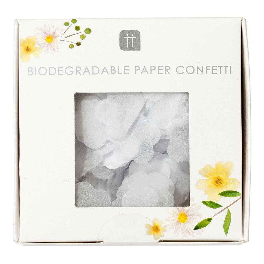 Talking Tables White Biodegradable Confetti