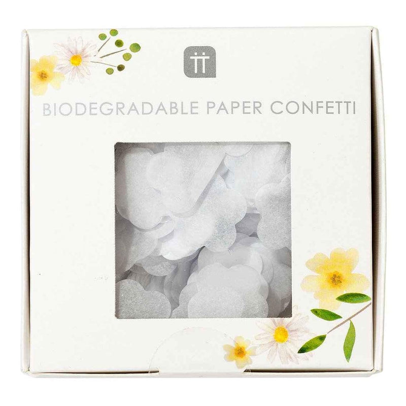 Talking Tables White Biodegradable Confetti