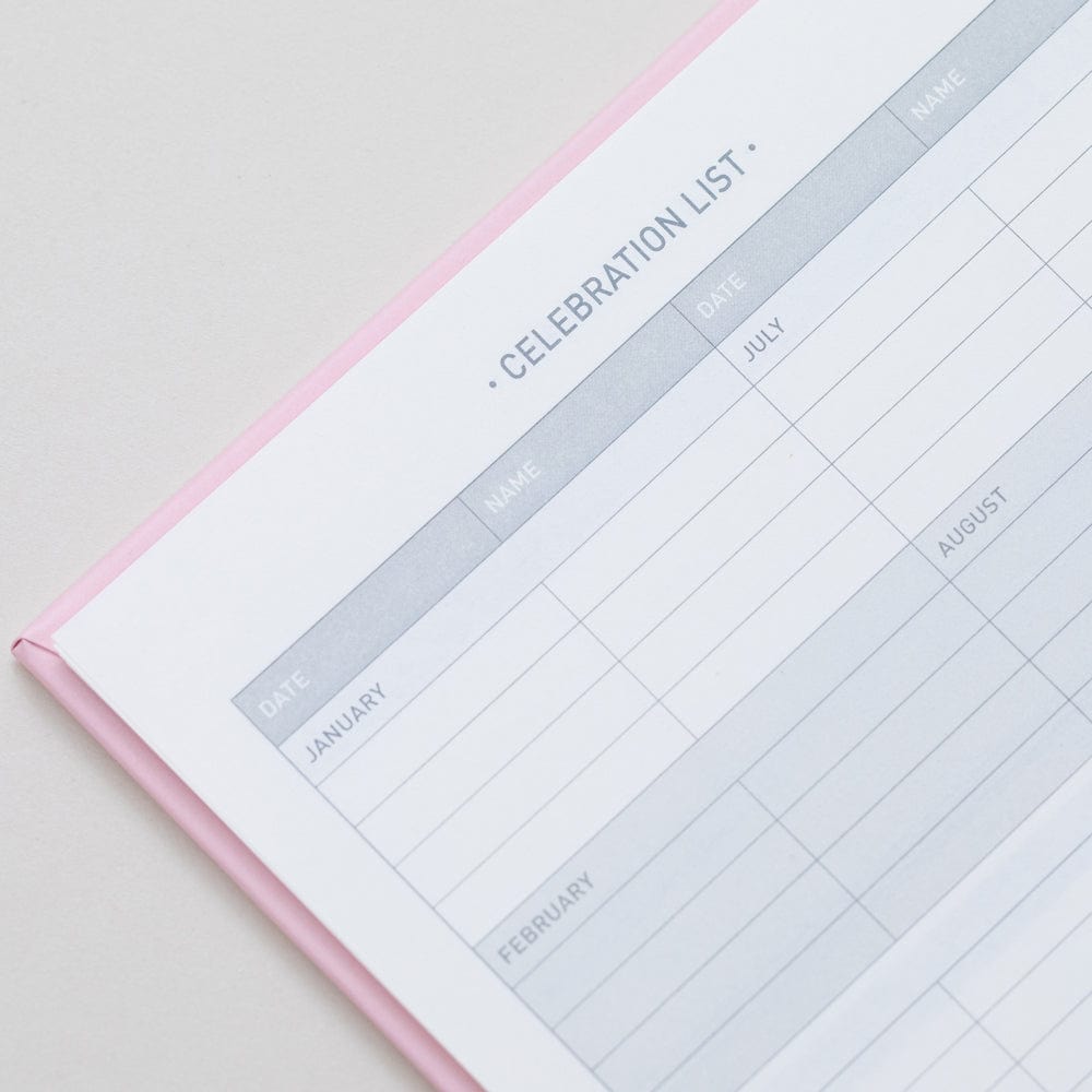 Tangible Stationery Rose Gold Wiro Week to View Diary