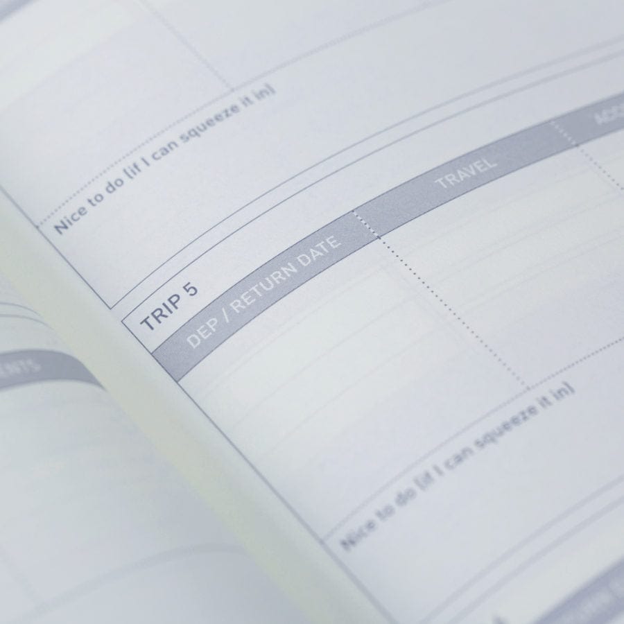 Tangible Stationery Tri-foil Weekly View Diary