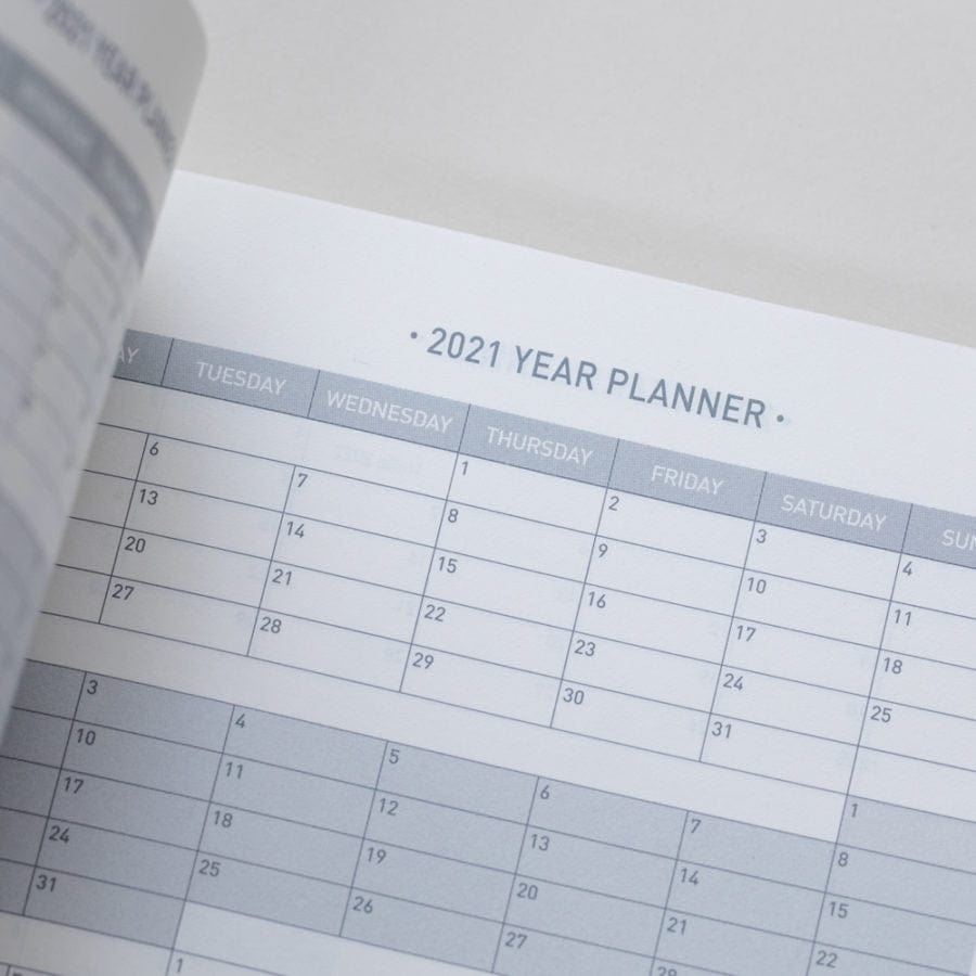 Tangible Stationery Tri-foil Weekly View Diary