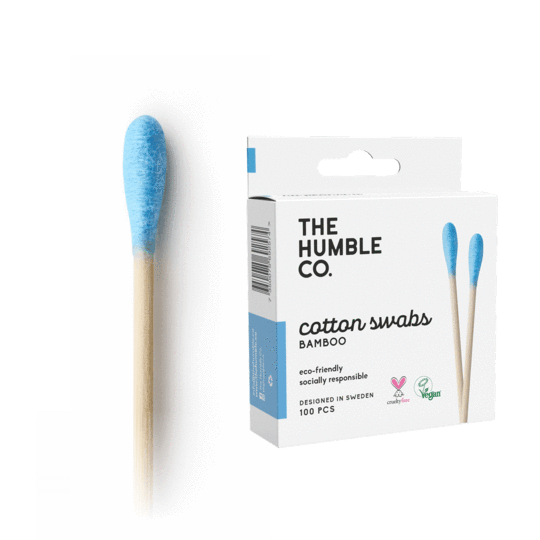 The Humble Co. blue Cotton Swabs / Buds
