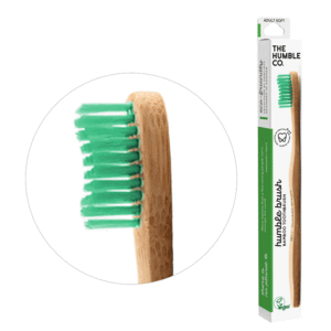 The Humble Co. green Adult Soft Toothbrush