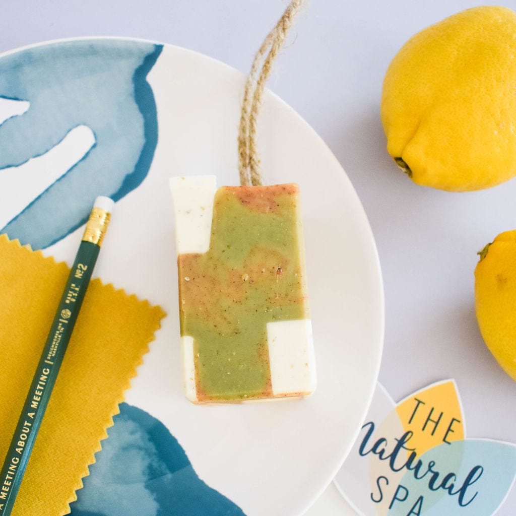 The Natural Spa Peppermint Sours Soap on a Rope