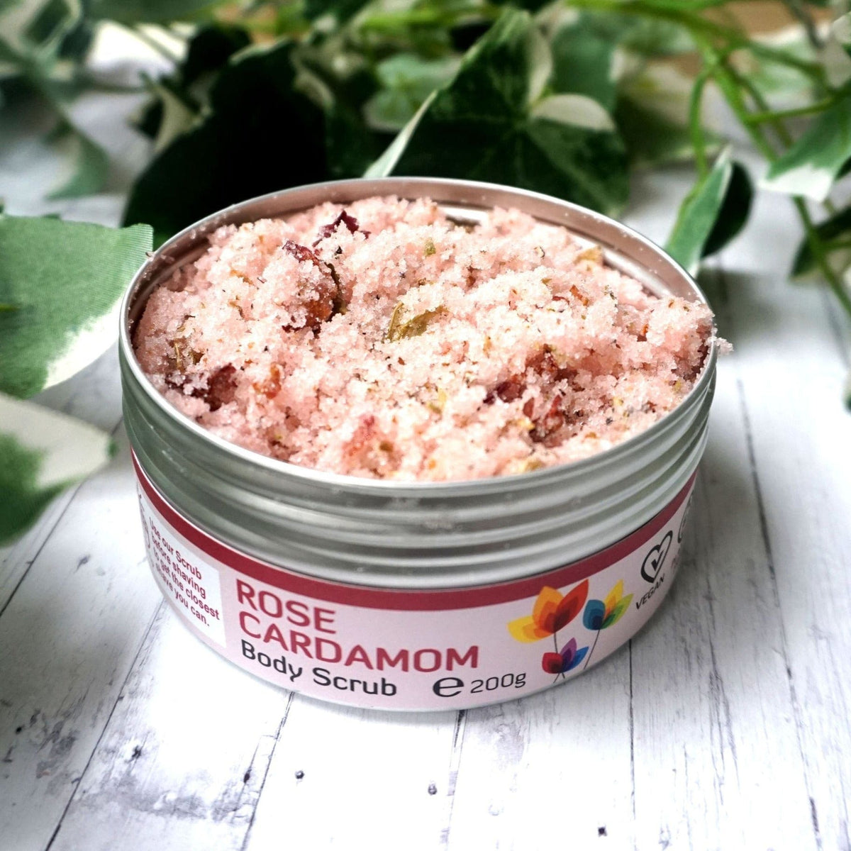The Natural Spa Rose Cardamom Body Scrub