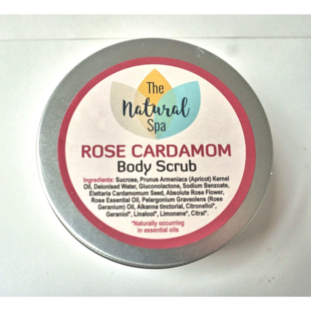 The Natural Spa Rose Cardamom Body Scrub