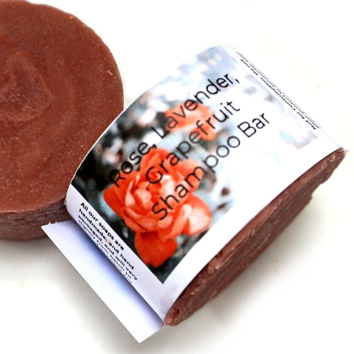 The Natural Spa Rose, Lavender and Grapefruit Shampoo Bar