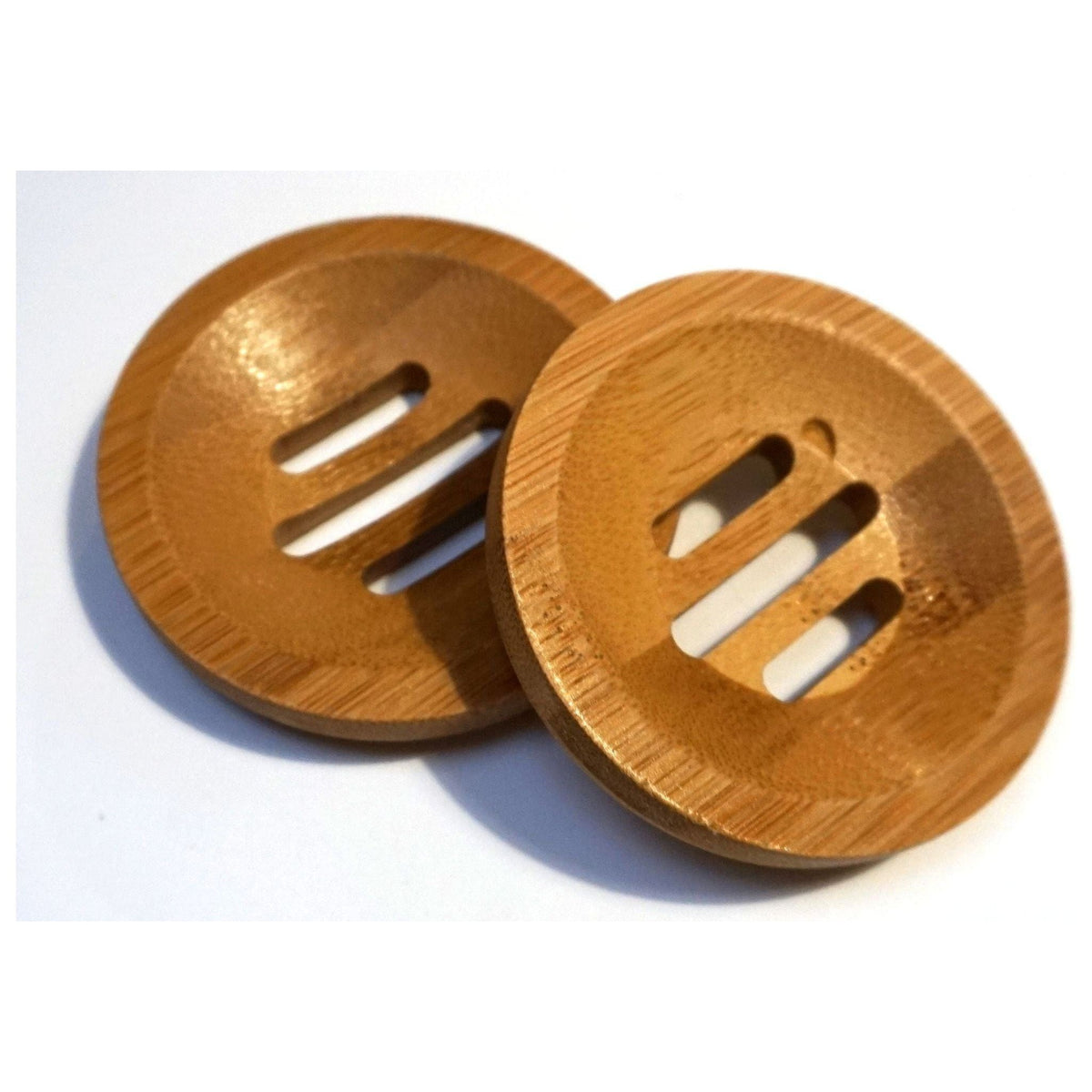 The Natural Spa Round Bamboo Draining Dish