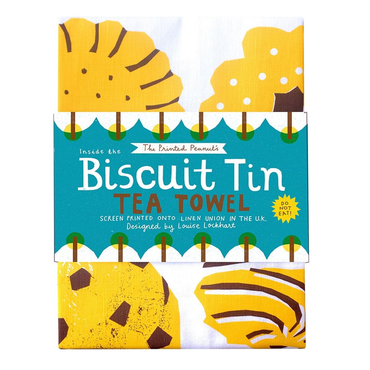 The Printed Peanut Biscuits Tea Towel