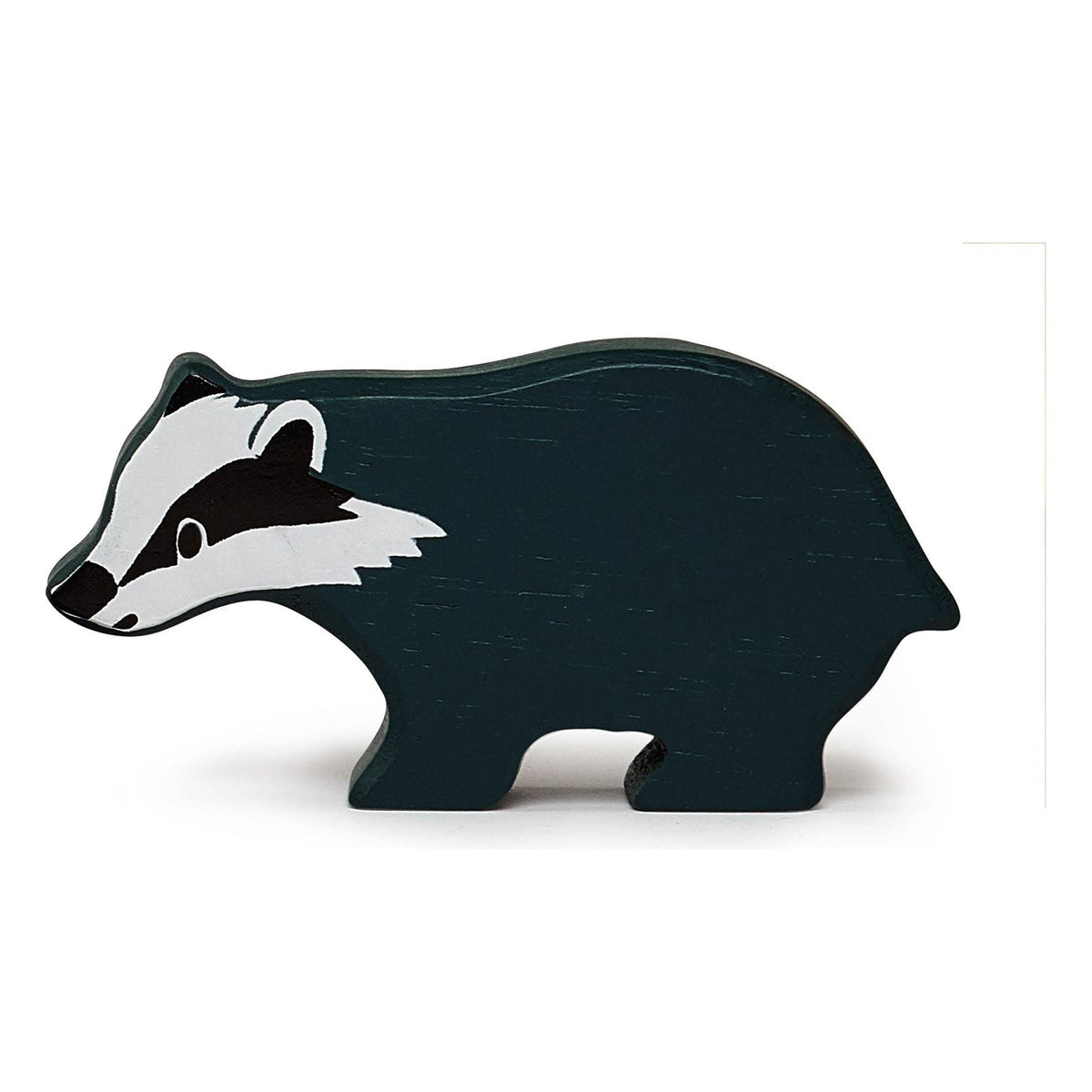 ThreadBear Design UK/EU Tender Leaf Woodland Badger - Kids' Wood Toy