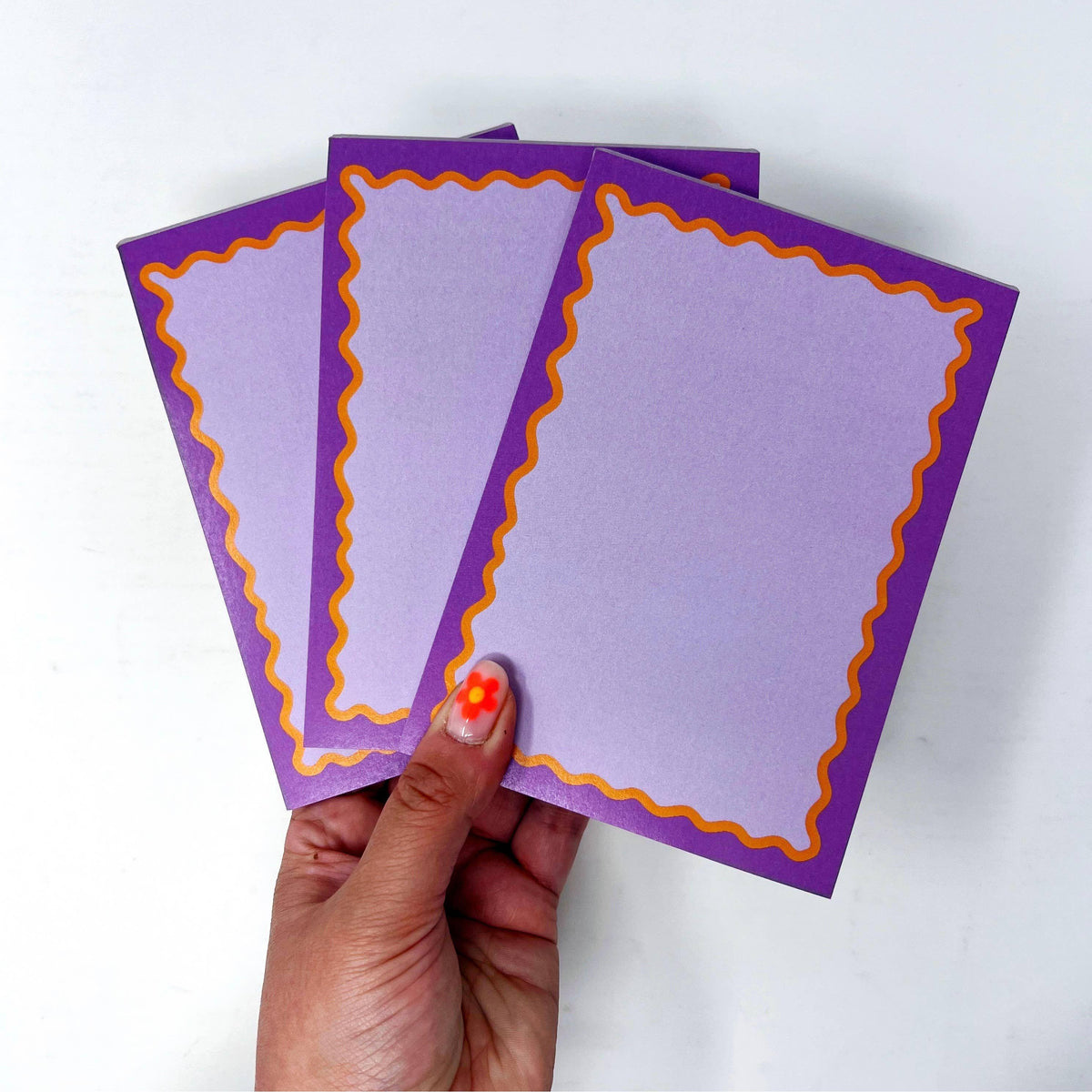 Xoxo Designs by Ruth A6 Colourful Squiggle Notepad