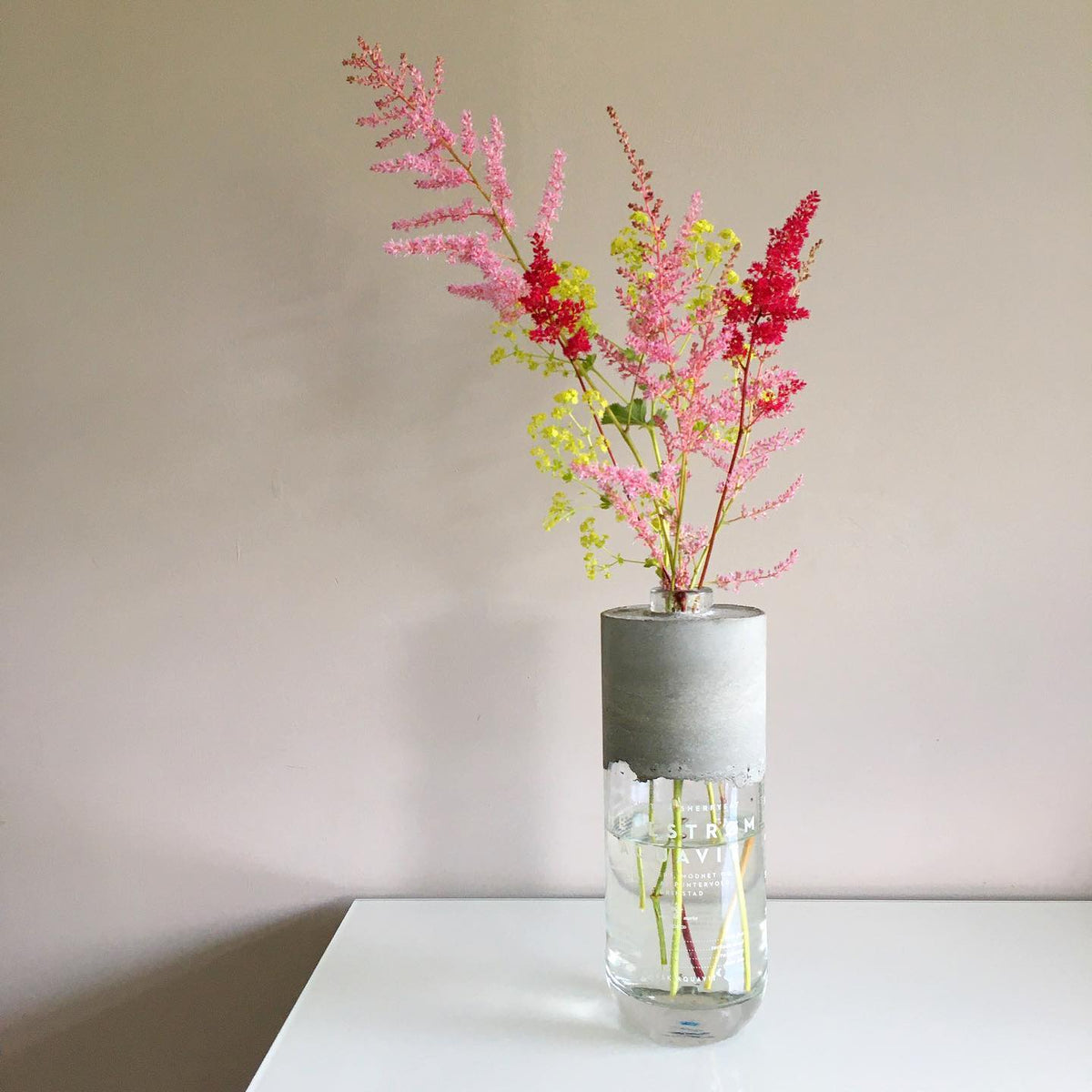 Zoe Scott Concrete Bottle Vase